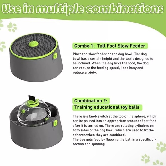 Multi Purpose Dog Feeder Toy For Slow Feeding Animal Training New NIB - Picture 6 of 12